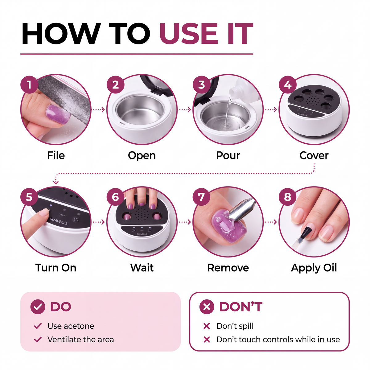 Suavelle Steam Gel Remover™
